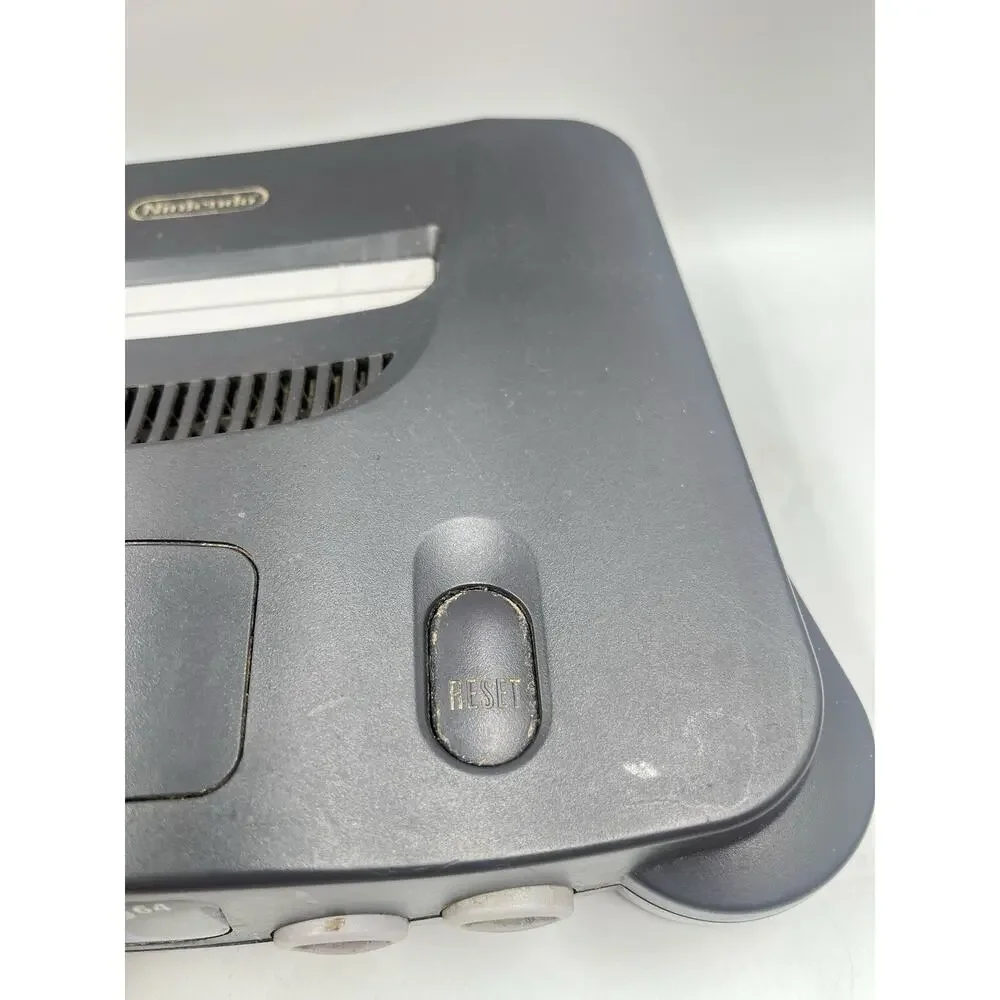 Nintendo 64 N64 Game Console Only NUS-001 Black - Tested & Working